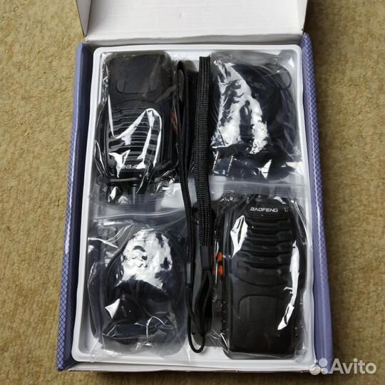 Рации комплект baofeng BF-888S.(новые)