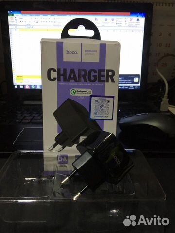 Сетевое зарядное устройство Hoco C70A, 1xUSB, 3 A