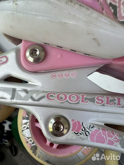 Роликовые коньки детские раздвижные 31-34