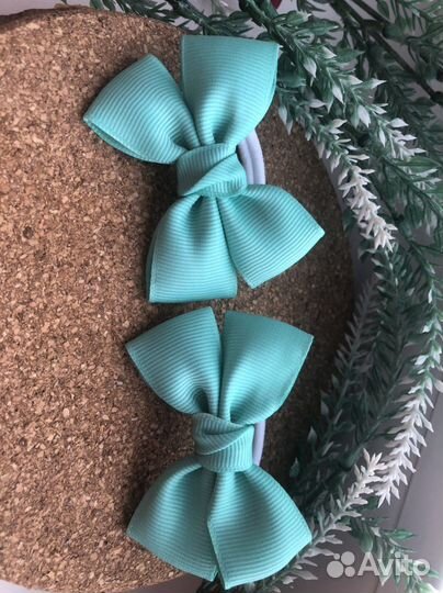 Бантики для волос. Ручной работы