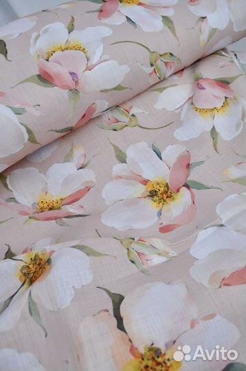 Ткань линенс (для штор, скатерти, салфеток)