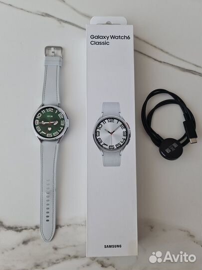 Смарт-часы Samsung Galaxy Watch6 Classic 47mm