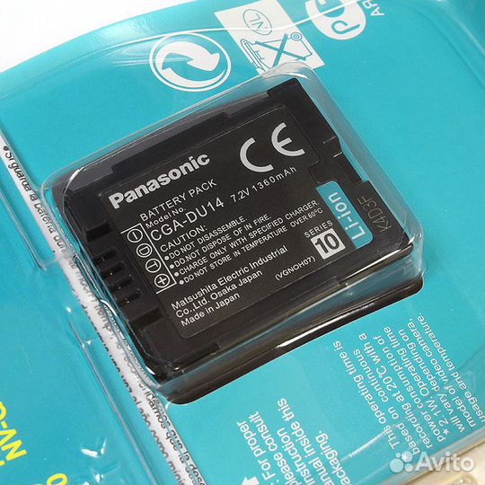 Аккумулятор Panasonic CGR-DU12 / CGA-DU14