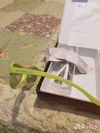 LG 3D очки для телевизора (4шт)