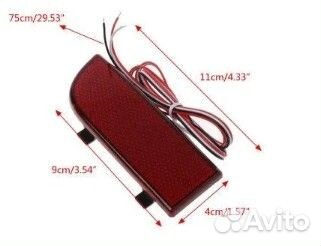 Светоотражатель задн бампер Mercedes VitoViano 639