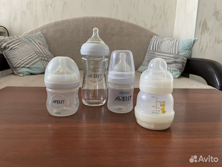 Бутылочки для кормления avent