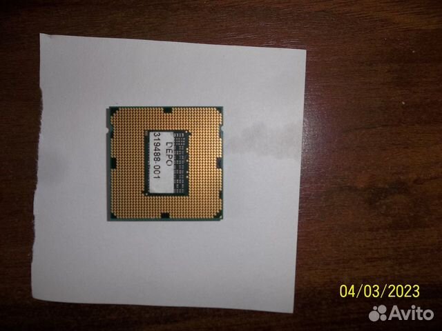 Intel xeon E-1270 (core I7 2600)