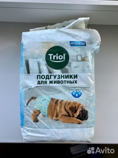 Подгузники для животных Triol XS