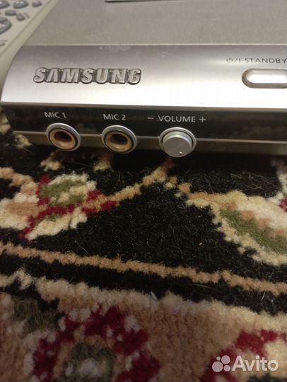 Видеоплеер samsung dvd-p366kd с караоке