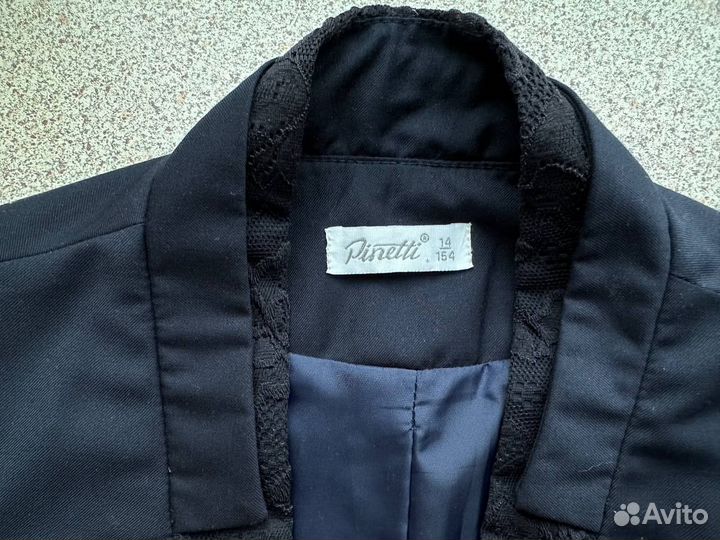 Пиджак для девочки 164