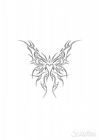 Модель на тату