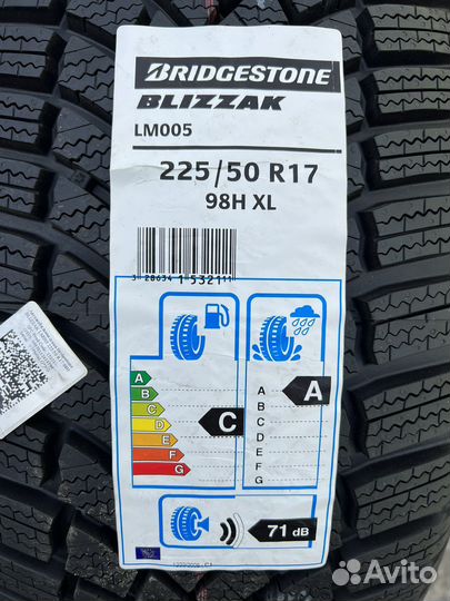 Bridgestone Blizzak LM005 DriveGuard 225/50 R17 98H
