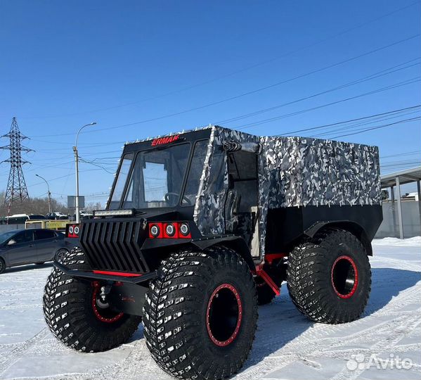 Вездеход переломка Ермак (Снегоболотоход)