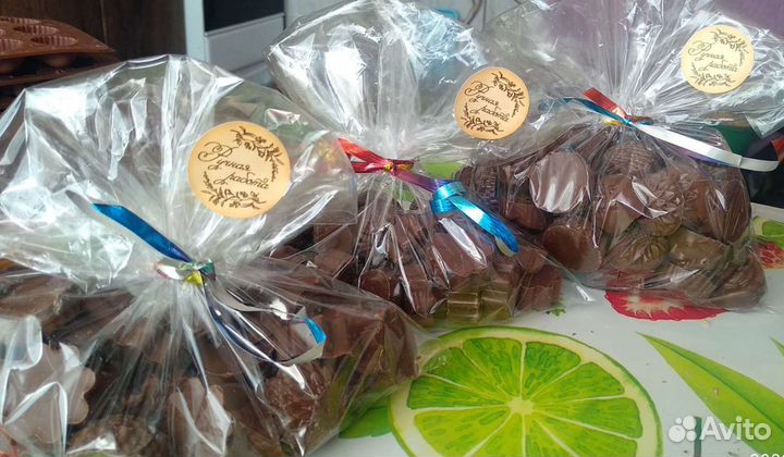 Конфеты из настоящего бельгийского шоколада