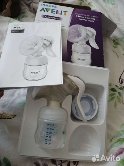 Молокоотсос avent ручной