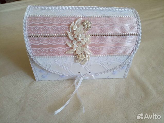 Свадебный сундук для денег