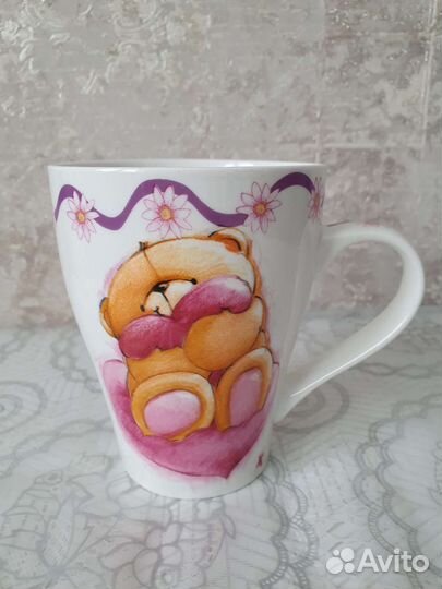 Бокалы для чая с детским рисунком