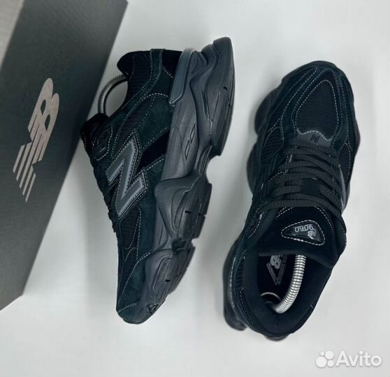 Комфортные New Balance 9060 Black обувь