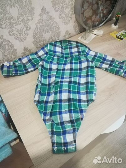 Рубашка боди на мальчика