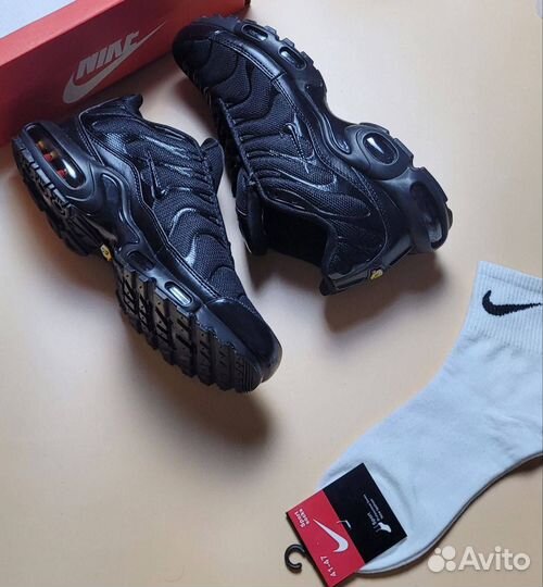 Кроссовки мужские Nike air max Tn plus черные