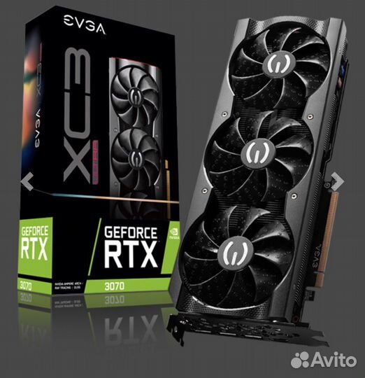 Видеокарта Evga rtx 3070 xc3