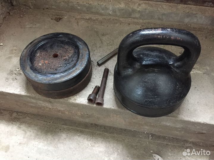 Гиря разборная 16 кг 24 кг 32 кг 40 кг