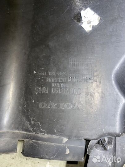 Воздуховод Volvo S80 AS98 30678191