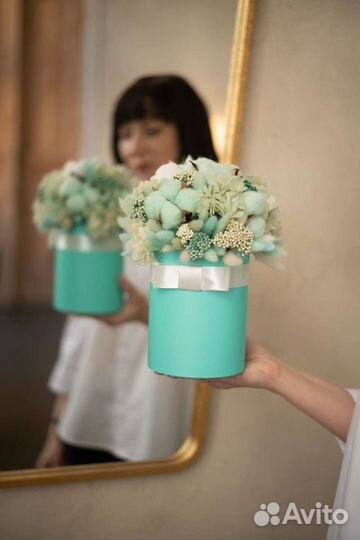 Букет из стабилизированных цветов