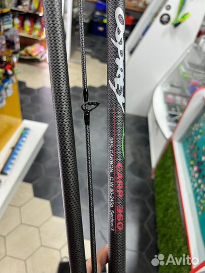 Фидер карповый карбон Osprey 3.6 м 80-240 гр