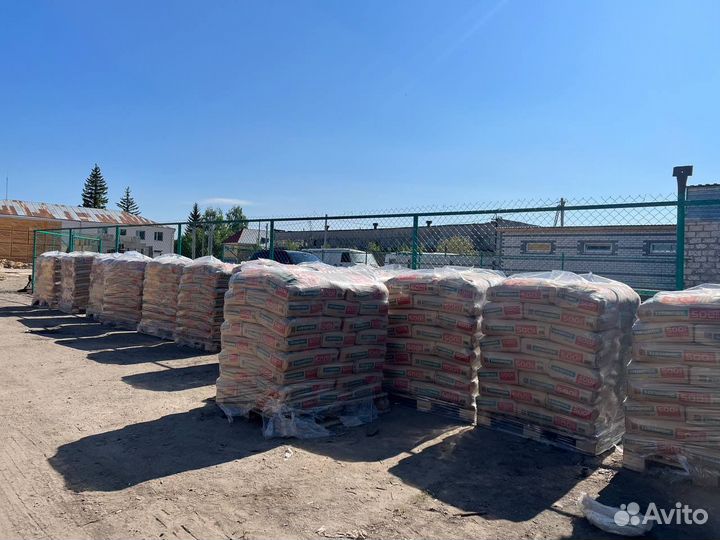 Цемент в мешках м500 40кг