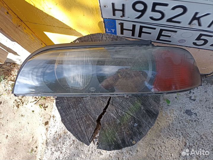 Бмв е39 стекло фары дорестайлинг
