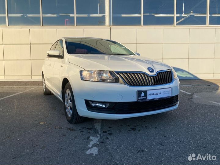 Skoda Rapid 1.6 МТ, 2018, 72 110 км