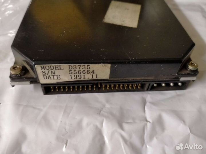 Ретро жесткий диск japan 1991г