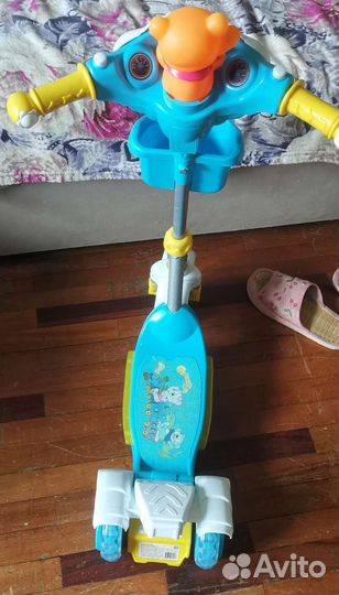 Самокат детский трехколесный