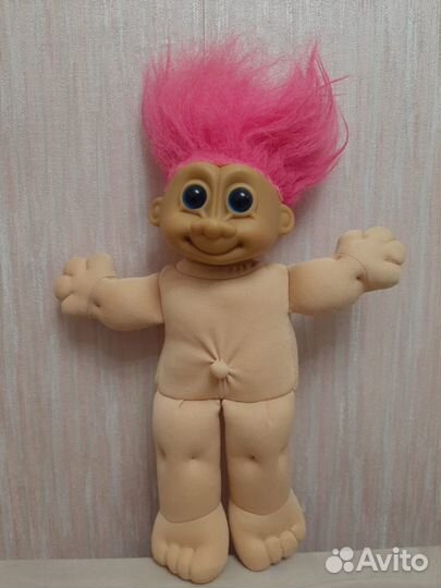 Кукла Тролль мягкое тело 30 см