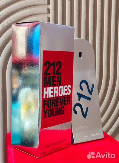 Carolina Herrera 212 Men Heroes Forever 90 ml