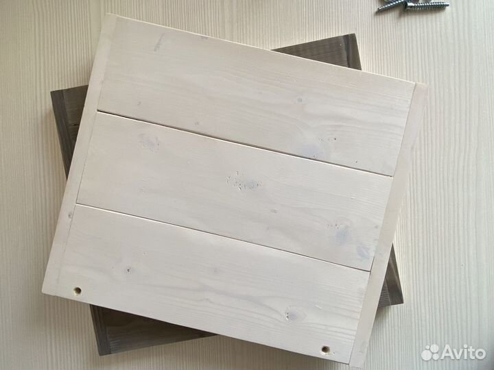 Фотофон двухсторонний деревянный