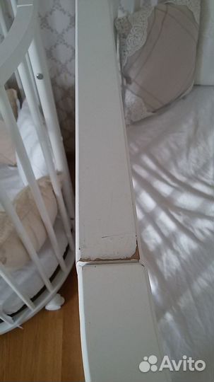 Кроватки детские 7в1 с маятником