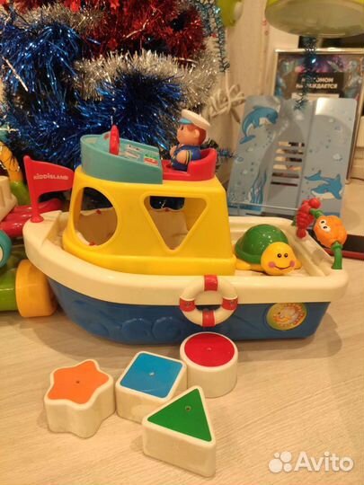 Развивающие игрушки kiddieland,chicco,Fisher price