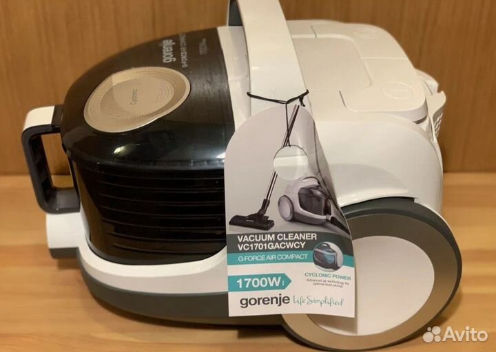 Новый пылесос Gorenje VC1701, 1700 Вт