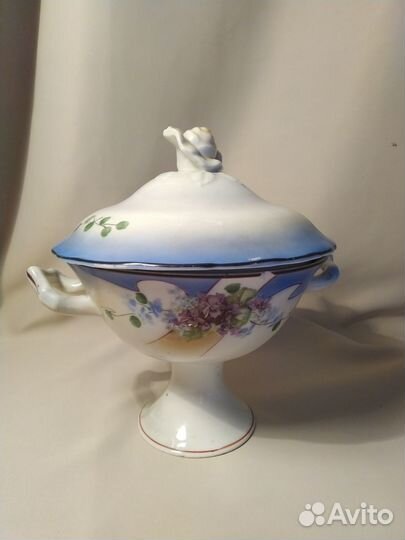 Кузнецовский фарфор пельменница