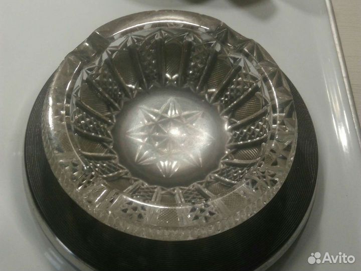 Хрустальная пепельница СССР