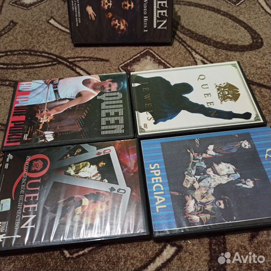 Коллекция DVD группы Queen