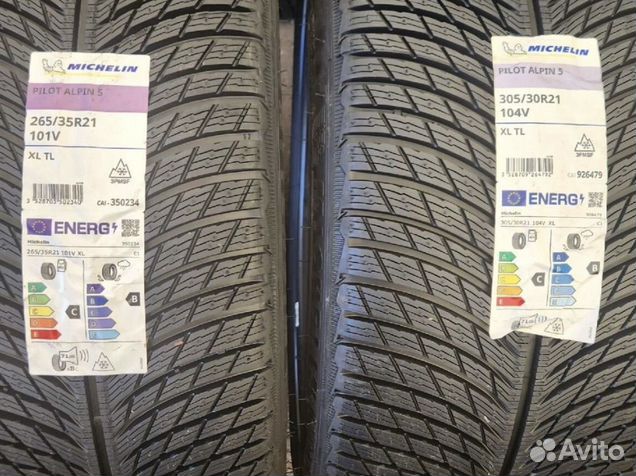 Michelin Pilot Alpin 5 265/35 R21