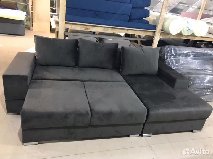 Диван Оскар с оттоманкой