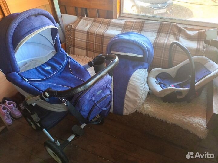 Детские коляски 3в1 бу