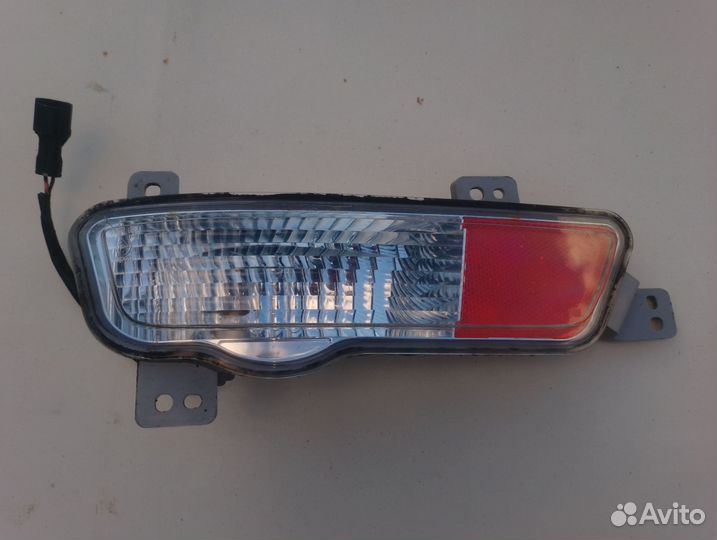 Фонарь противотуманный задний лев Chevrolet Cruze