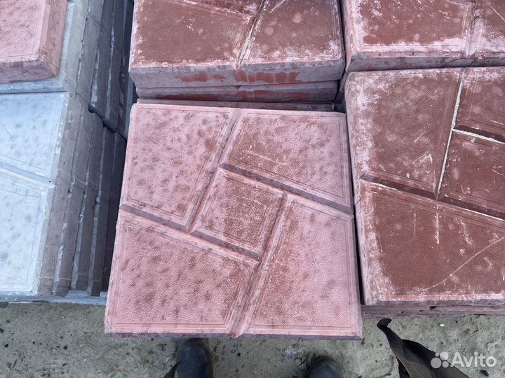 Тротуарная плитка + бордюры