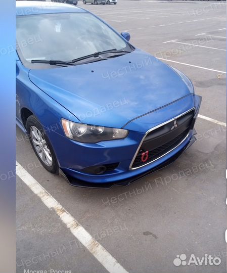 Обвес mitsubishi lancer 10 сплиттер элероны