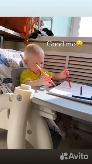 Стульчик для кормления babyton 2 в 1